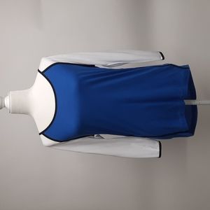 Express Royal Blue & White Jersey Shirt, Size S (NWT)